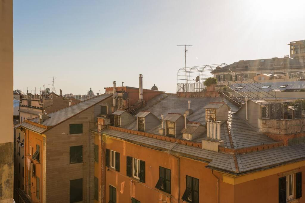 Appartamento Salita S. Anna - Affitti Brevi Italia Genoa Bagian luar foto
